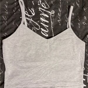 Active USA Light Gray Camisole Top